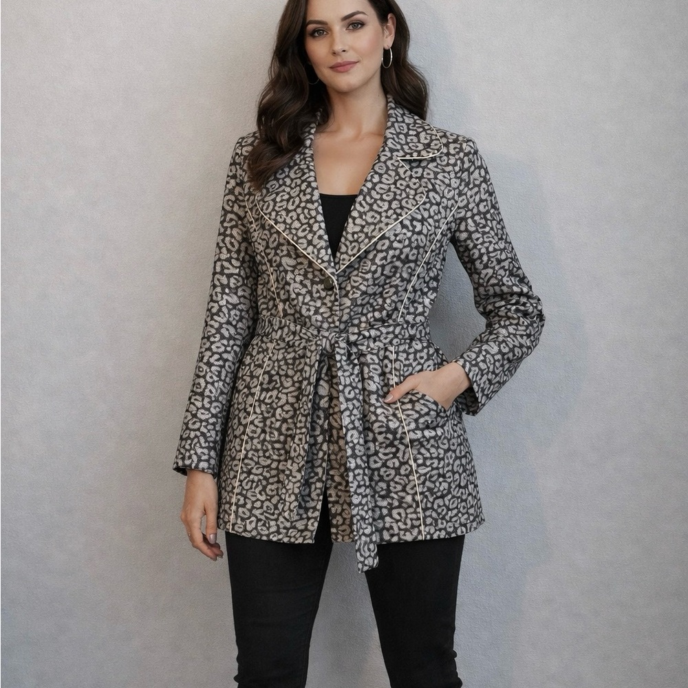 Women's Leopard Print Jacket